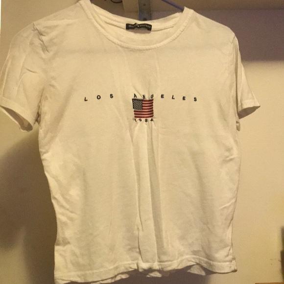 Brandy Melville Tops - Los Angeles Brandy Melville tee